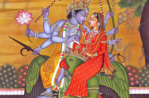 Consort Wallpaper | Vishnu Lakshmi Garuda