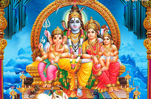 God Wallpaper | The Shiva Family