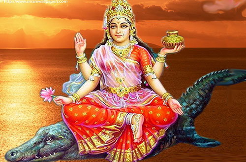 Goddess Wallpaper | Ganga Mayya