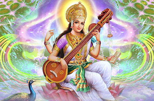 Goddess Wallpaper | Maa Saraswati HD Wallpapers