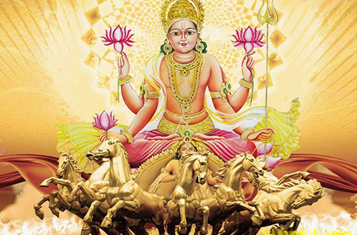 God Wallpaper | Lord Surya with Seven Horses