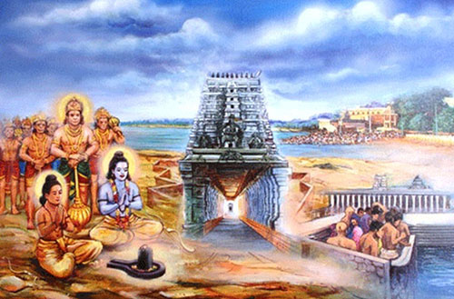 Temple Wallpaper | Ram worship rameshwaram