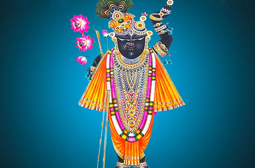 Temple Wallpaper | Lord Shrinath