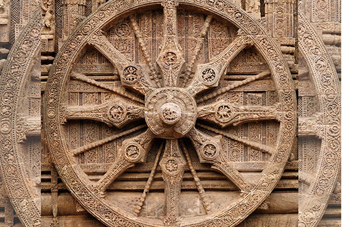 Temple Wallpaper | Sun chariot
